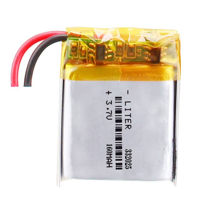 3.7v Lipo Polymer li-ion Battery Replacement 332025 160mah BIHUADE For GPS Tracker Dental Irrigator LED Light Dog Trainer Toy