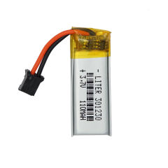 3.7V 110mAh 301230 Rechargeable Lithium Li-ion Polymer Battery for nice nano" or wireless keyboard with PHR-2-BK