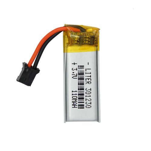3.7V 110mAh 301230 Rechargeable Lithium Li-ion Polymer Battery for nice nano" or wireless keyboard with PHR-2-BK