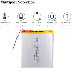 Liter energy battery 3.7V 2800MAH 358590 Rechargeable polymer lithium battery for tablet battery