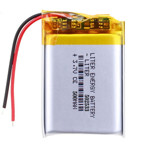 3.7V 502533 500MAH polymer lithium battery Rechargeable Battery For MP3 MP4 GPS PDA