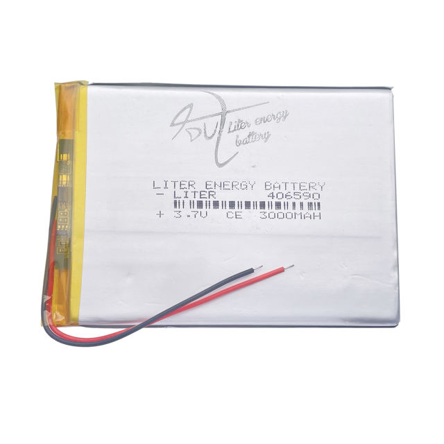 best battery brand 3.7 V 3000MAH 406590 Polymer lithium battery 7 inch tablet battery
