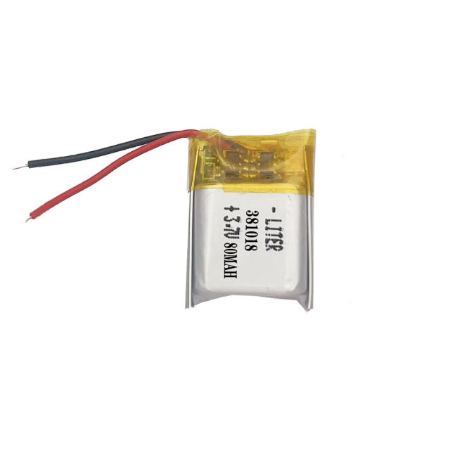 3.7V 381018 50Mah Polymer Lithium Ion Li-po Rechargeable Battery For Headset 3D Glasses