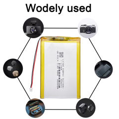 505077 3000mah 3.8V rechargeable Lipo battery for ANBERNIC RG350 RG350M Game console e-books GPS PDA with JST1.25MM connector