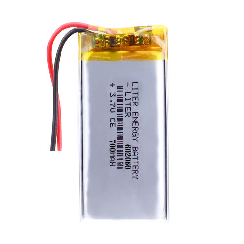 3.7V 700mAh Lithium Polymer LiPo Rechargeable Battery 602060 For GPS Ebook Speaker Smart Watch LED LIGHT
