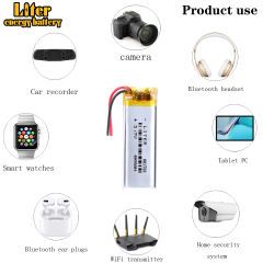 601753 480mAh 3.7V Liter energy battery Li-ion Lithium Polymer Battery
