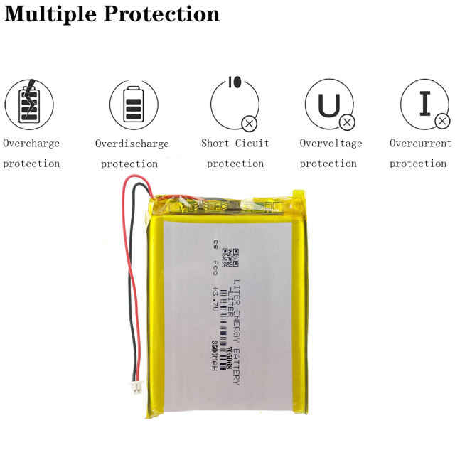 705068 3.7v 3500mah Lithium Polymer Battery With Board For RG35XX Pda Tablet Pcs Digital Products
