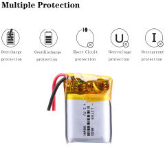 601525 3.7V 180mAh Lipo Rechargeable Battery Lithium Polymer For MP3 Bluetooth MID headset headphone video pen