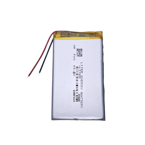3.8V 2100mAh 574559 Lithium Polymer Li-Po li ion Rechargeable Battery Lipo cells For PDA Portable Speaker toys