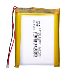 Rechargeable Li-polymer battery JST-1.25-2P 755065 4000mah 3.8V For anbernic RG353V Game console