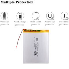 3.8V 3098125 5000MAH Rechargeable polymer lithium battery for Teclast P25T Battery
