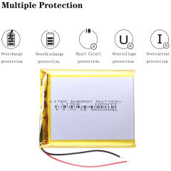 3.7v 5000mah 105073 Liter energy battery Rechargeable charging lithium polymer battery