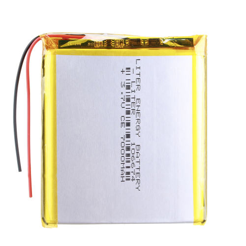 3.7V 7000mAh 106674 Polymer Rechargeable Polymer Lithium Battery