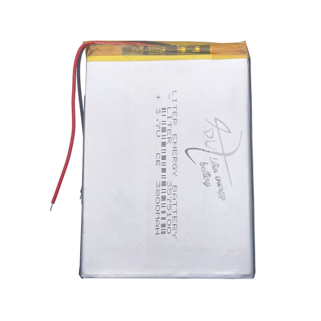 3.7V 3800mah 3575100 Liter energy battery rechargeable lithium ion polymer Tablet PC Battery