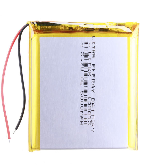 3.7v 5000mah 105073 Liter energy battery Rechargeable charging lithium polymer battery