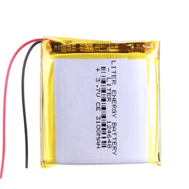 Good Qulity 3.7V,3100mAH 124648 Polymer lithium ion / Li-ion battery for tablet pc BANK