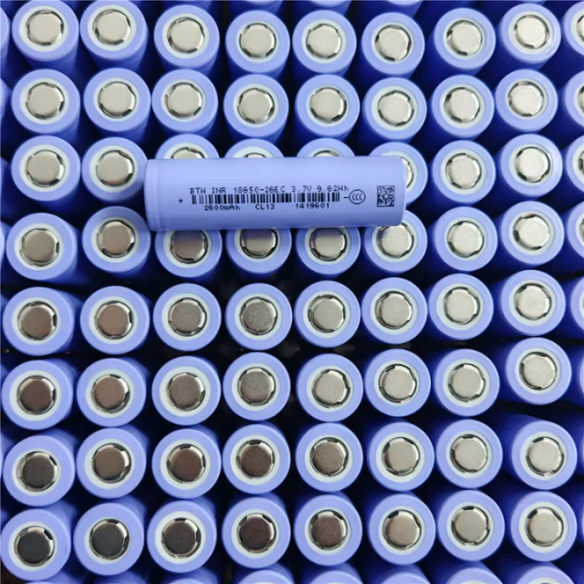 Rechable 18650-26e 2600 Mah Cell 3.7v Lithium Li Ion Rechargeable Battery 18650 2600mah 26e 3c for Fan