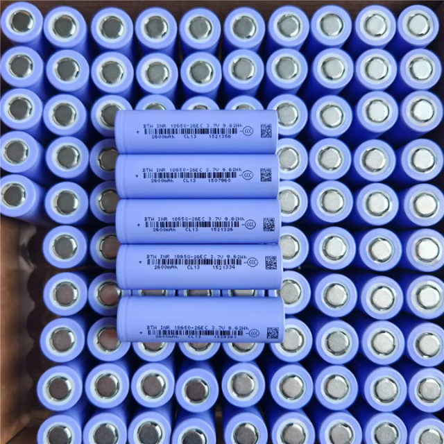 Rechable 18650-26e 2600 Mah Cell 3.7v Lithium Li Ion Rechargeable Battery 18650 2600mah 26e 3c for Fan