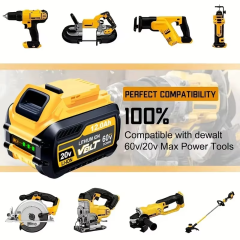 For dewalt Batteries 20v 6ah 9ah 12ah 15ah Parkside 6ah,For 18v dewalt Battery,For dewalt Battery 18v