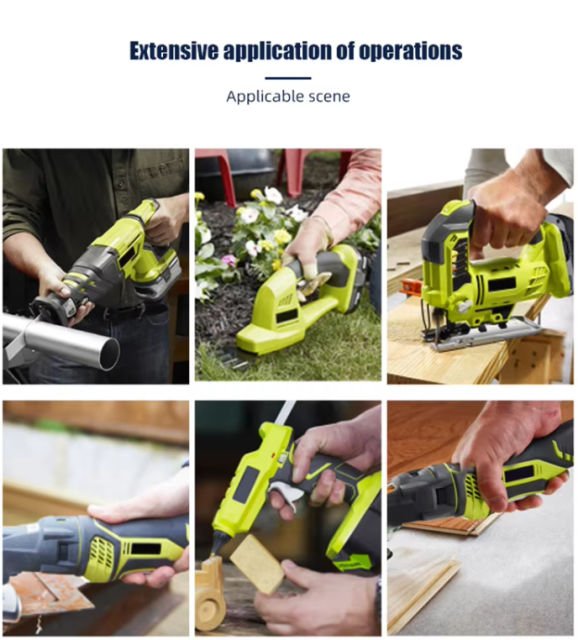 Replacement Ryobi Battery18V 2000mah Power Tool Battery Pack for Combo Ferramentas Kits Cordless Power Tool Kit