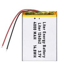 3.7v 124062 4000mah Polymer Lithium Battery Lipo battery