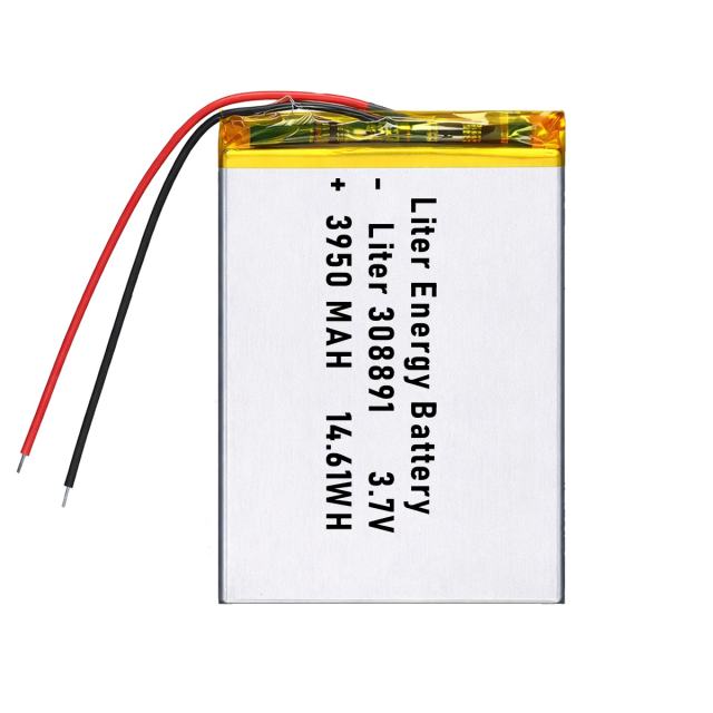 3.7v 308891 3950mah Polymer Lithium Battery Lipo battery