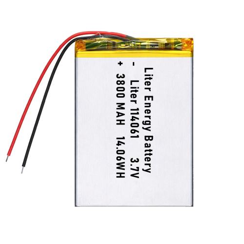 3.7v 114061 3800mah Polymer Lithium Battery Lipo battery
