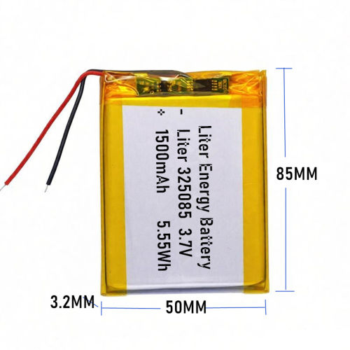 3.7v 325085 1500mah Polymer Lithium Battery Lipo battery