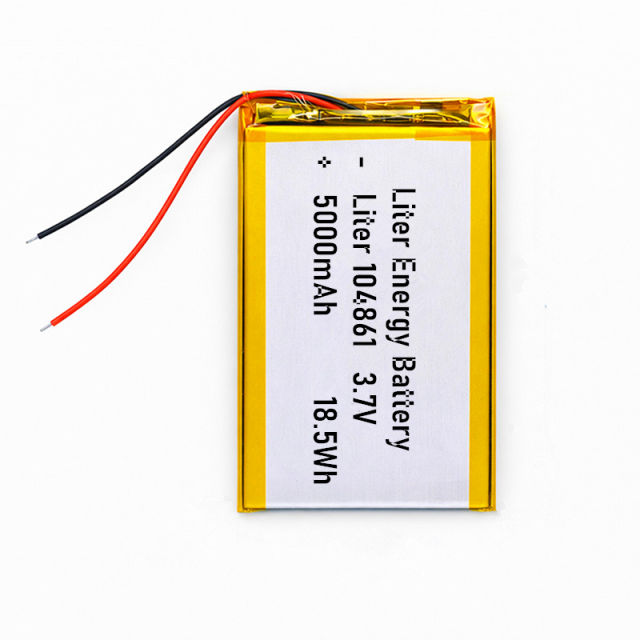 3.7v 104861 5000mah Polymer Lithium Battery Lipo battery