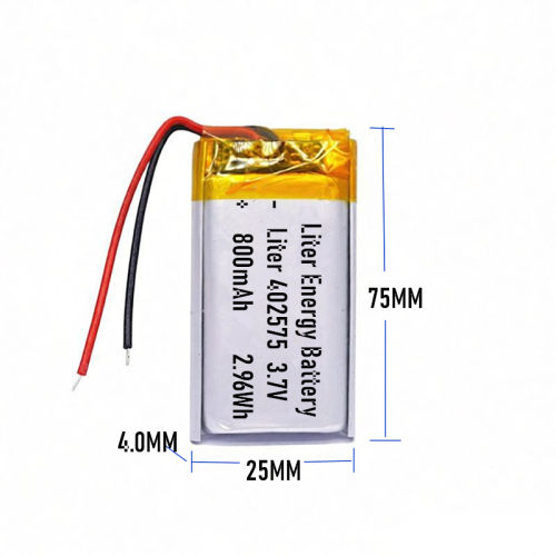 3.7v 402575  800mah  Polymer Lithium Battery Lipo battery