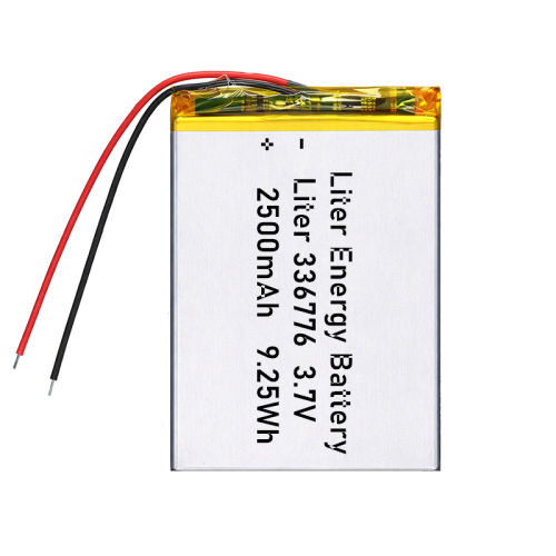 3.7v 336776  2500mah  Polymer Lithium Battery Lipo battery