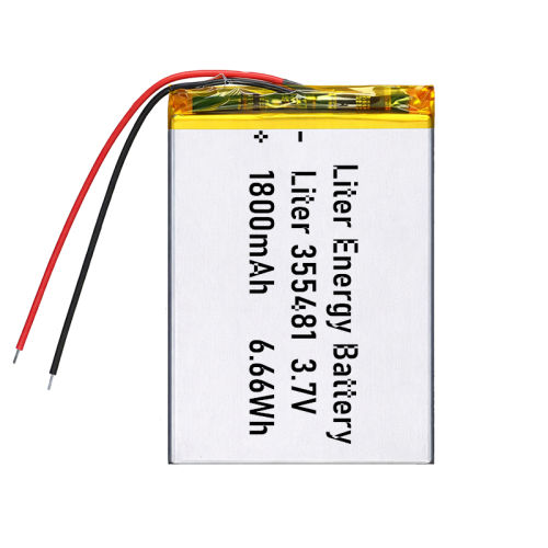 3.7v 355481  1800mah  Polymer Lithium Battery Lipo battery