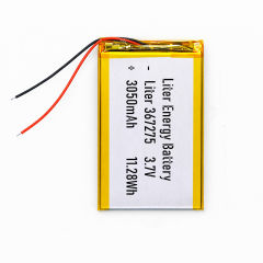 3.7v 367275  3050mah  Polymer Lithium Battery Lipo battery