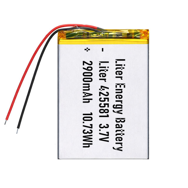 3.7v 425581 2900mah  Polymer Lithium Battery Lipo battery