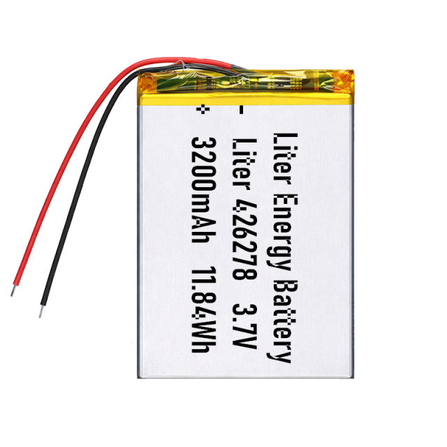 3.7v 426278 3200mah  Polymer Lithium Battery Lipo battery