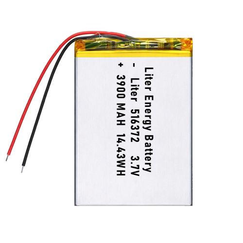 3.7v 516372 3900mah  Polymer Lithium Battery Lipo battery