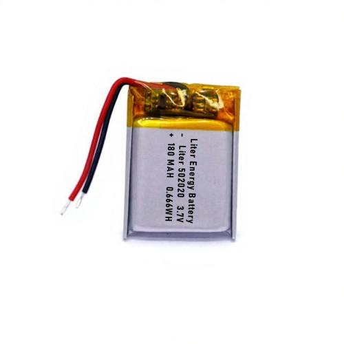 3.7v 502020 180mah  Polymer Lithium Battery Lipo battery