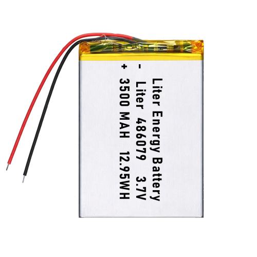 3.7v 486079 3500mah  Polymer Lithium Battery Lipo battery