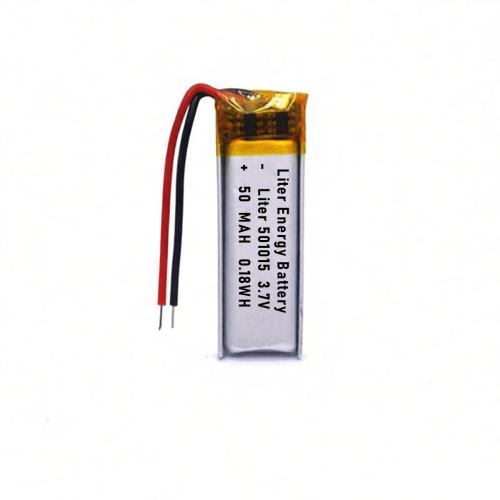 3.7v 501015 50mah  Polymer Lithium Battery Lipo battery