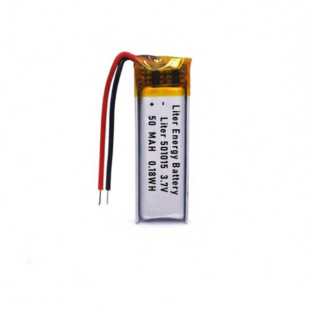 3.7v 501015 50mah  Polymer Lithium Battery Lipo battery