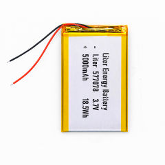 3.7v 577078 5000mah  Polymer Lithium Battery Lipo battery