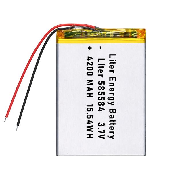 3.7v 585584 4200mah  Polymer Lithium Battery Lipo battery