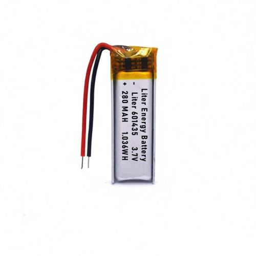 3.7v 601435 280mah  Polymer Lithium Battery Lipo battery