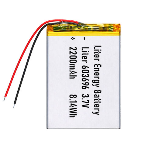 3.7v 603696 2200mah  Polymer Lithium Battery Lipo battery