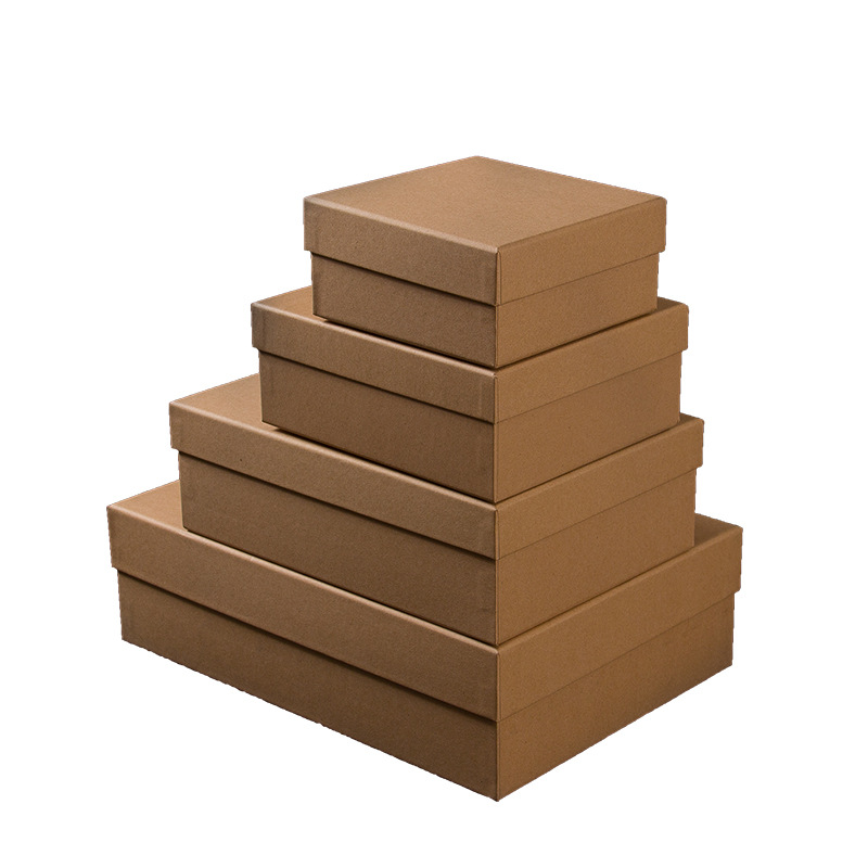 Black gift box/ kraft color gift packaging box/ gift case/ presentation box custom size