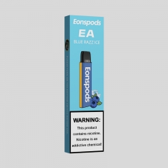 Eonspods EA Blue Razz Ice Disposable Vape With A Electricty Leak-proof Switch For safer,With A Mini Size,Dust Cap