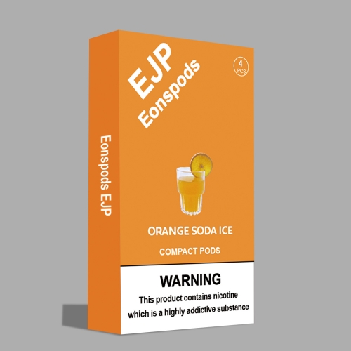 Eonspods EA EJP Orange soda ice Pods For JUUL Device 1.7ML 10 Flavors
