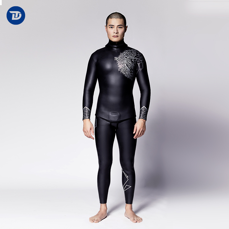 Men's Smooth Skin Totem Freediving Wetsuit 3mm