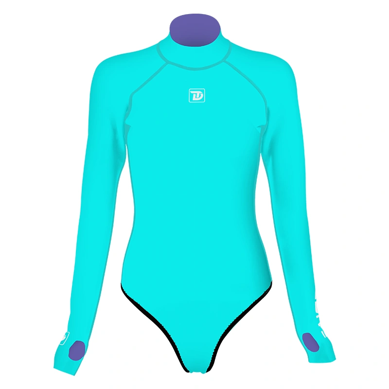 TRUDIVE Open Back Wetsuit Cut Bikini | Stylish 2mm Neoprene Wetsuit