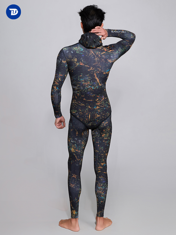中古】☆Rhythm MENS WETSUITS RETRO FRONT ZIP JACKET sizeXL/リズム